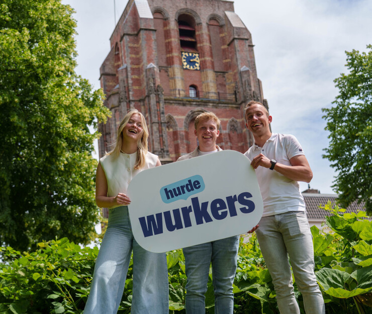 Team Hurde Wurkers bij Oldehove